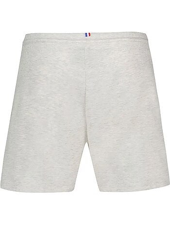 Calções Bege Le Coq Sportif Saison N°1 para Mulher
