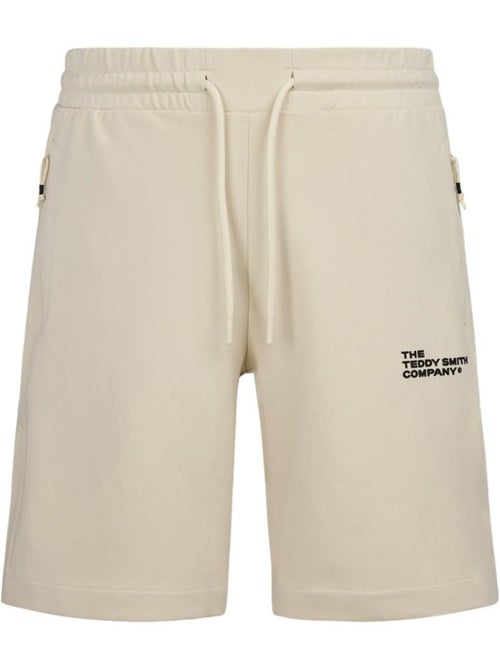 Calções bege para homem teddy smith company - Kiabi