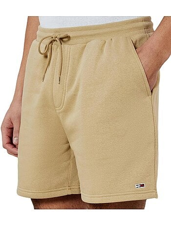 Calções bege para homem tommy hilfiger tjm