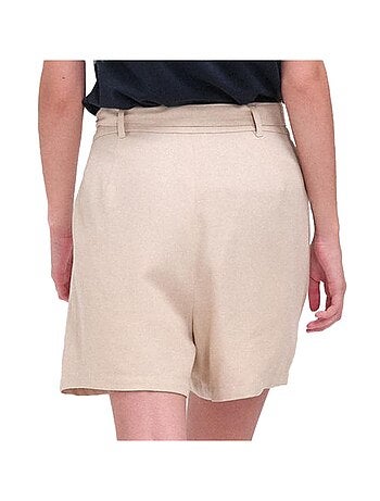 Calções bege teddy smith para mulher 30416853d-b29