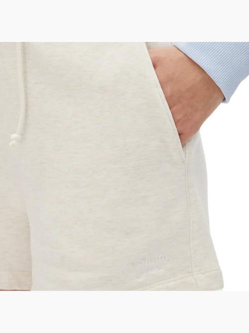 Calções Bege Tommy Hilfiger Script para Mulher - Kiabi Calções Bege Tommy Hilfiger Script para Mulher - Kiabi