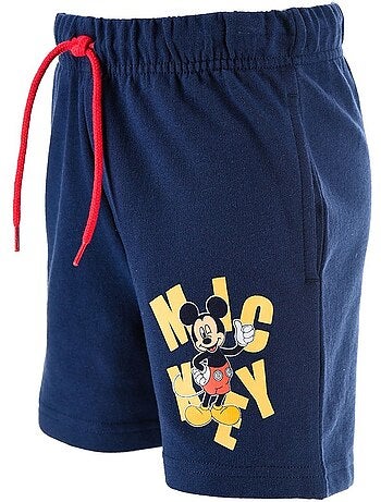 Calções bermuda mickey mouse menino | licença oficial