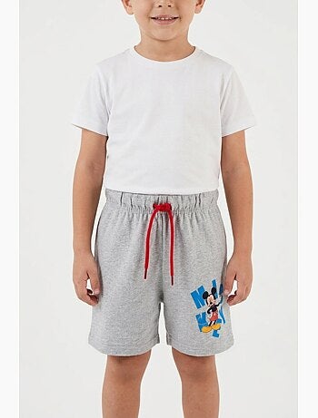 Calções bermuda mickey mouse menino | licença oficial
