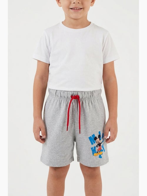 Calções bermuda mickey mouse menino | licença oficial - Kiabi Calções bermuda mickey mouse menino | licença oficial - Kiabi