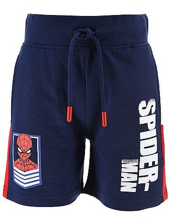 Calções bermuda spiderman menino | licença oficial