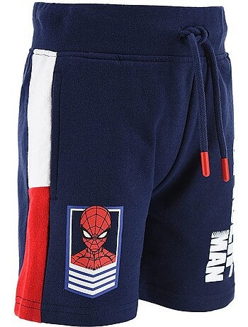 Calções bermuda spiderman menino | licença oficial