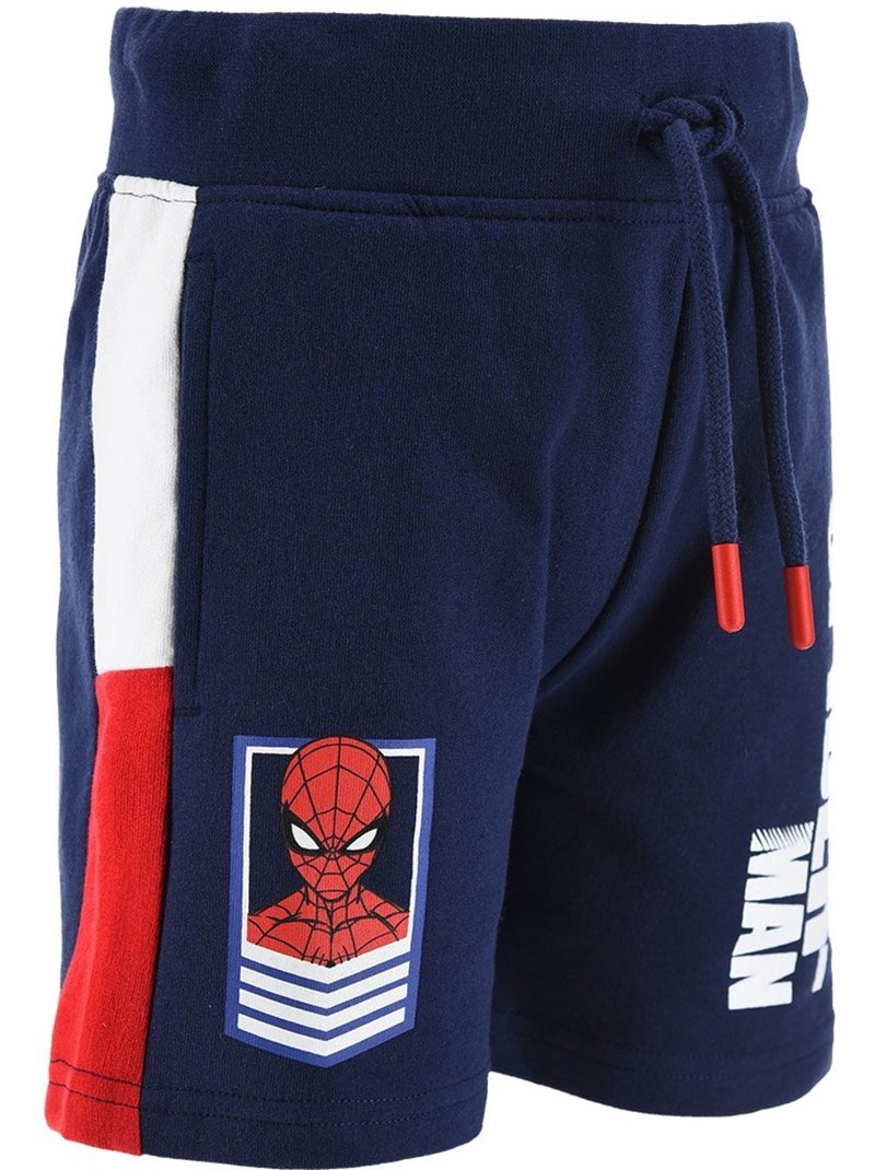 Calções bermuda spiderman menino | licença oficial Azul - Kiabi