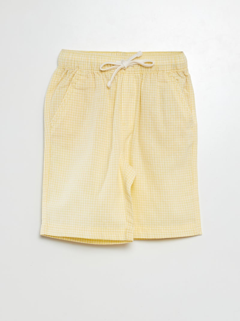 Calções bermudas BRANCO - Kiabi