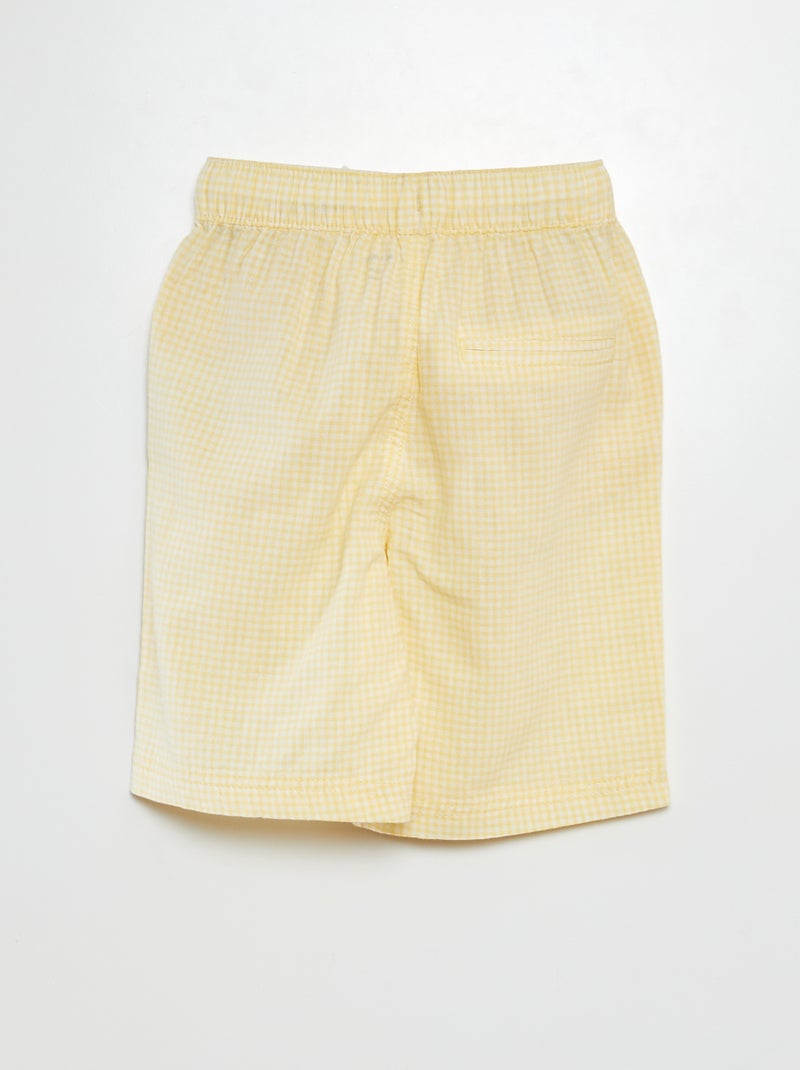 Calções bermudas BRANCO - Kiabi