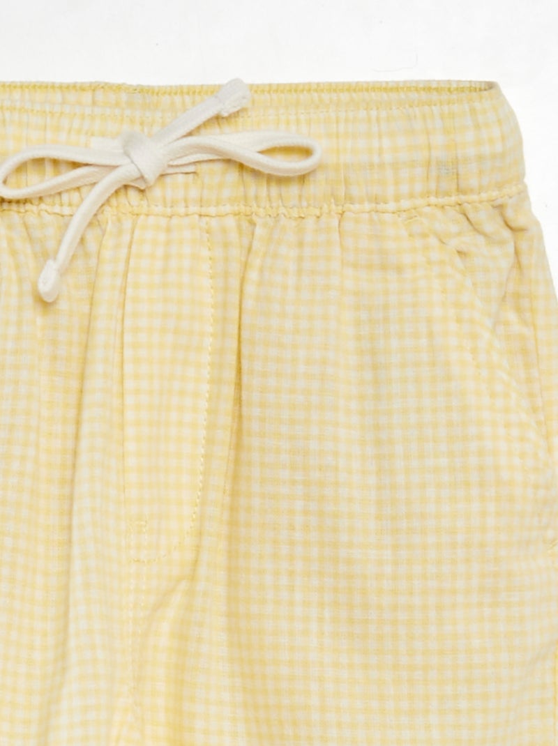 Calções bermudas BRANCO - Kiabi