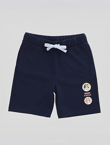 Calções 'Bluey' em french terry de algodão