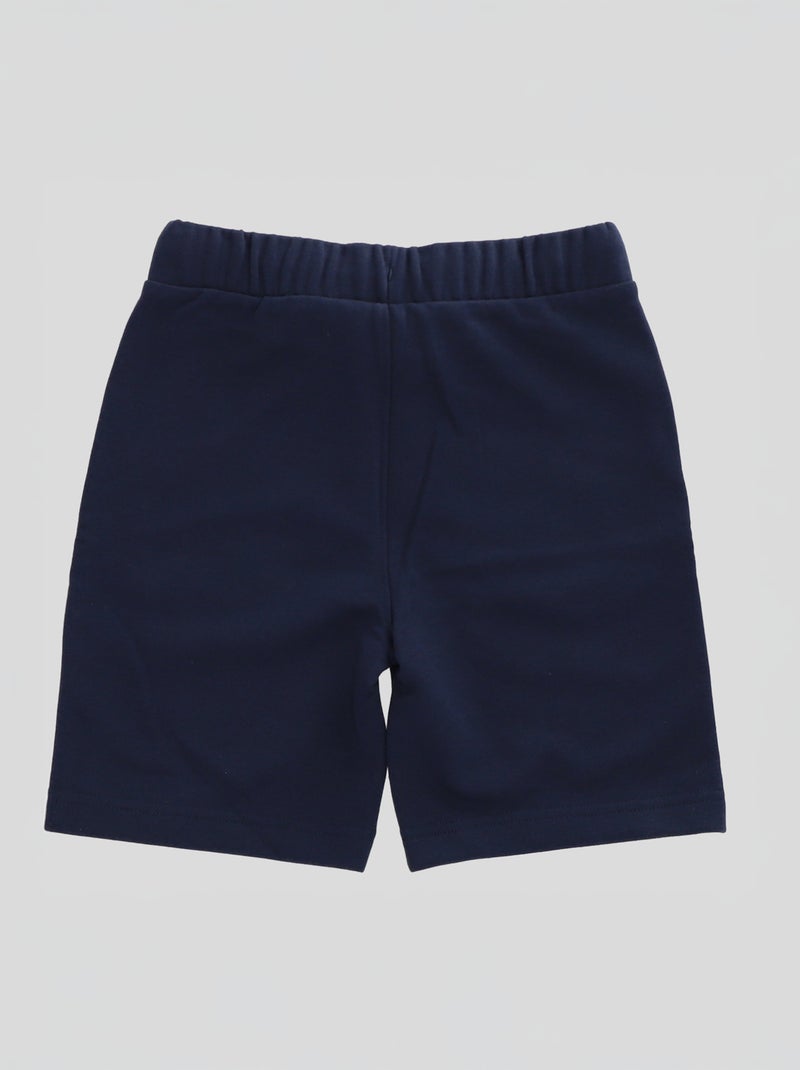 Calções 'Bluey' em french terry de algodão Azul - Kiabi