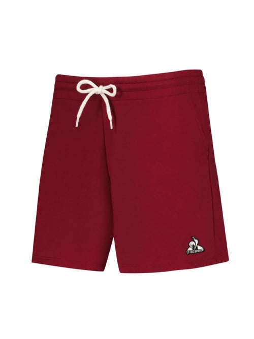 Calções Bordô Le Coq Sportif Heritage para Mulher - Kiabi Calções Bordô Le Coq Sportif Heritage para Mulher - Kiabi