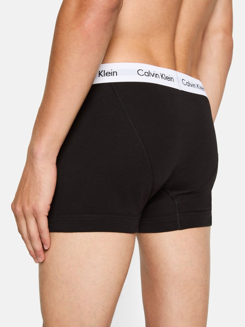 Calções boxer pack x3 - Calvin Klein Preto Branco - Kiabi