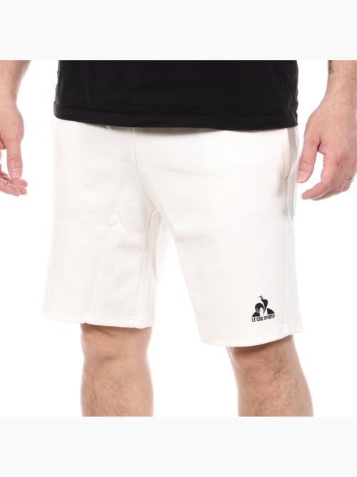 Calções Brancos de Homem Le Coq Sportif Marshmallow - Kiabi Calções Brancos de Homem Le Coq Sportif Marshmallow - Kiabi