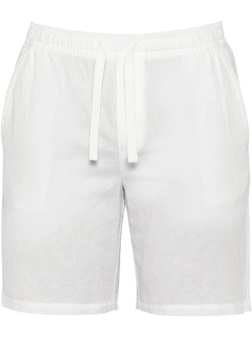 Calções Brancos de Linho para Homem Schott SHINE - Kiabi Calções Brancos de Linho para Homem Schott SHINE - Kiabi