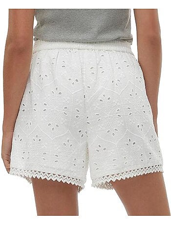 Calções brancos femininos vero moda irina