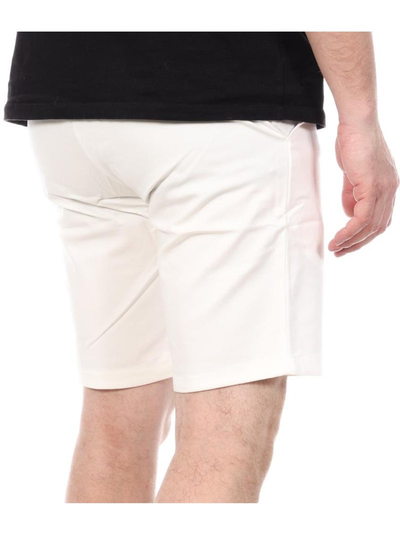 Calções Brancos para Homem Le Coq Sportif Marshmallows Branco - Kiabi