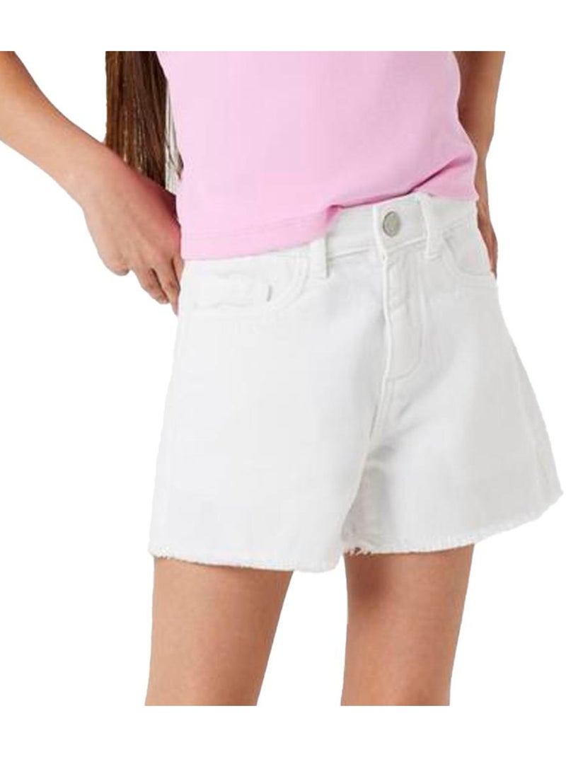 Calções Brancos para Menina Name It Twi Branco - Kiabi