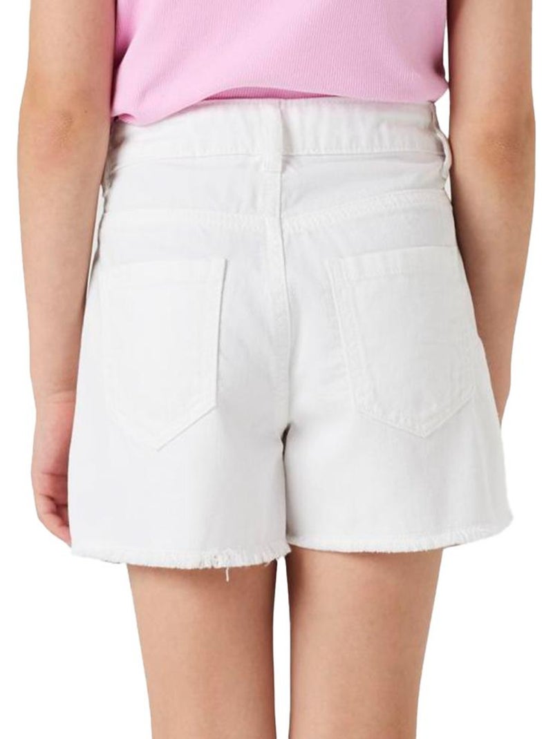 Calções Brancos para Menina Name It Twi Branco - Kiabi