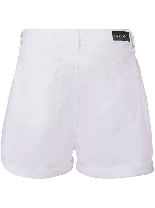 Calções brancos teddy smith lucy para mulher - Kiabi Calções brancos teddy smith lucy para mulher - Kiabi