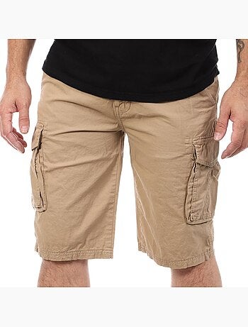 Calções Cargo Bege para Homem Schott