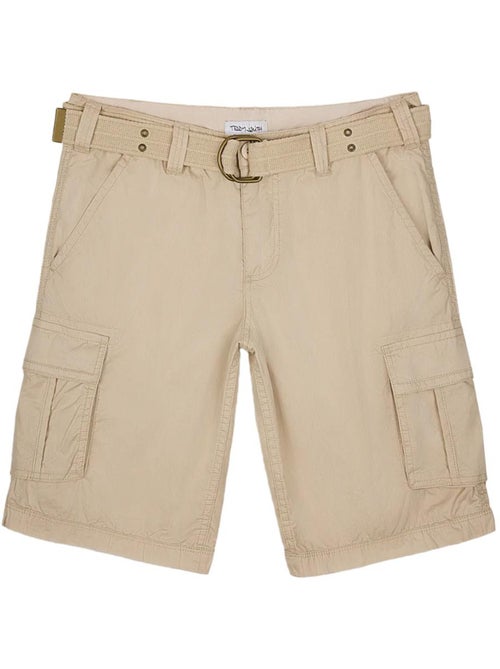 Calções Cargo Écru para Homem TEDDY SMITH Sytro 3 - Kiabi Calções Cargo Écru para Homem TEDDY SMITH Sytro 3 - Kiabi