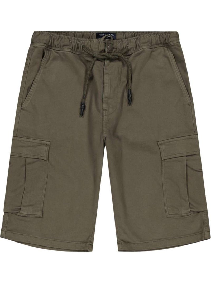 Calções Cargo Kaki para Homem Teddy Smith Sikers Verde cáqui claro - Kiabi