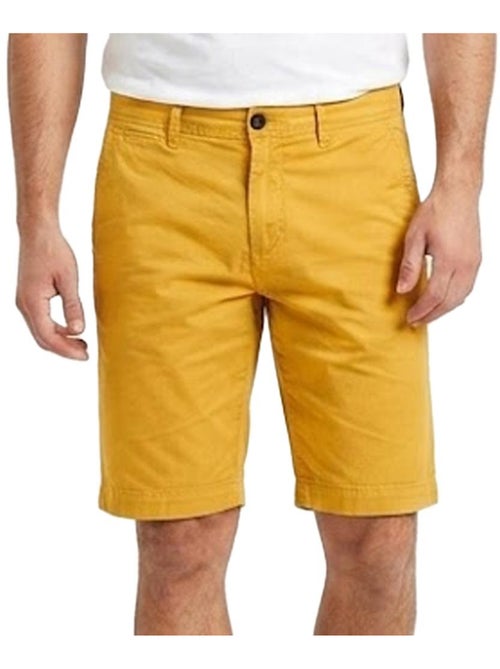 Calções chino amarelos para homem teddy smith 10415076d - Kiabi
