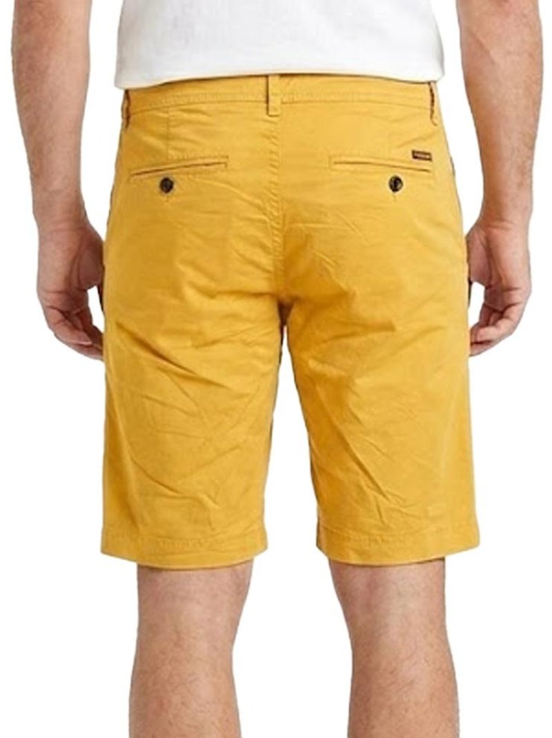 Calções chino amarelos para homem teddy smith 10415076d Amarelo - Kiabi