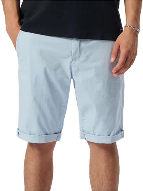 Calções chino azul para homem teddy smith 10415076d - Kiabi