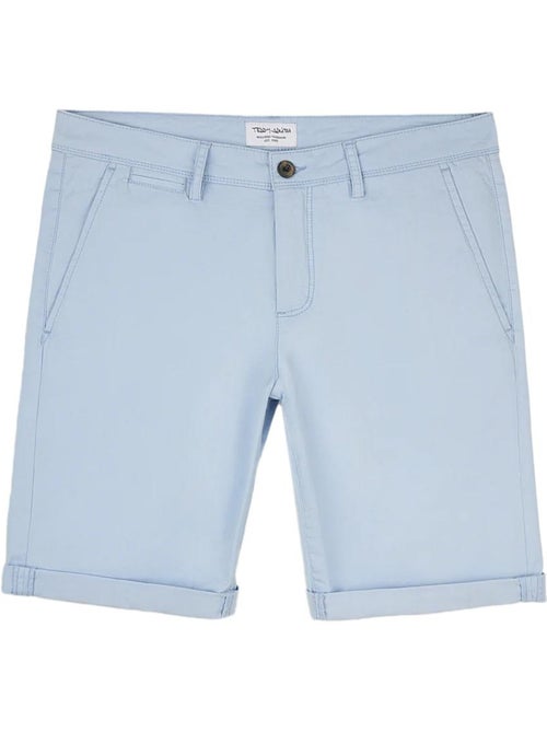Calções chino azul para homem teddy smith 10415076d - Kiabi