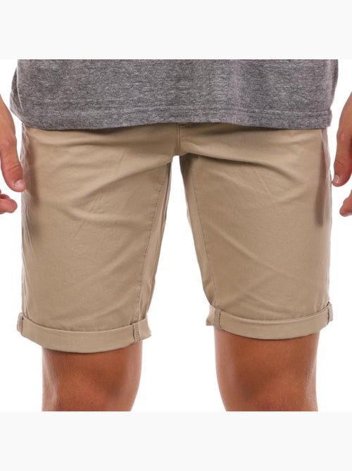Calções Chino Bege para Homem Teddy Smith - Kiabi Calções Chino Bege para Homem Teddy Smith - Kiabi