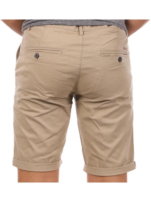 Calções Chino Bege para Homem Teddy Smith - Kiabi Calções Chino Bege para Homem Teddy Smith - Kiabi