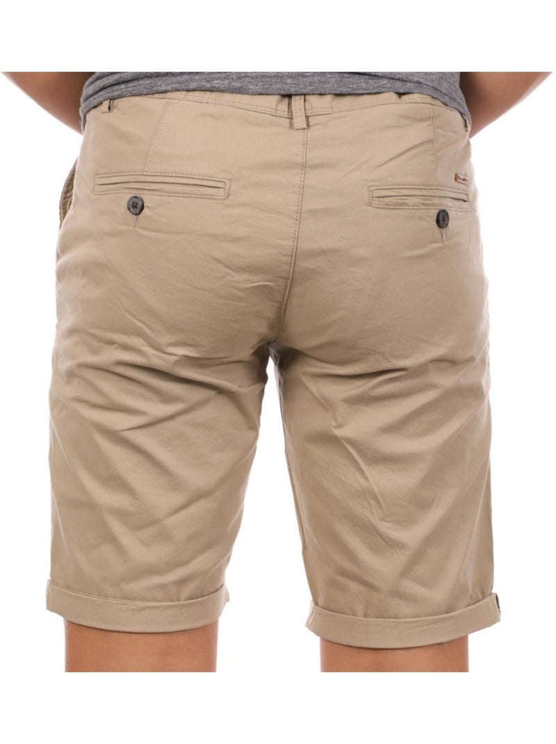 Calções Chino Bege para Homem Teddy Smith Bege - Kiabi