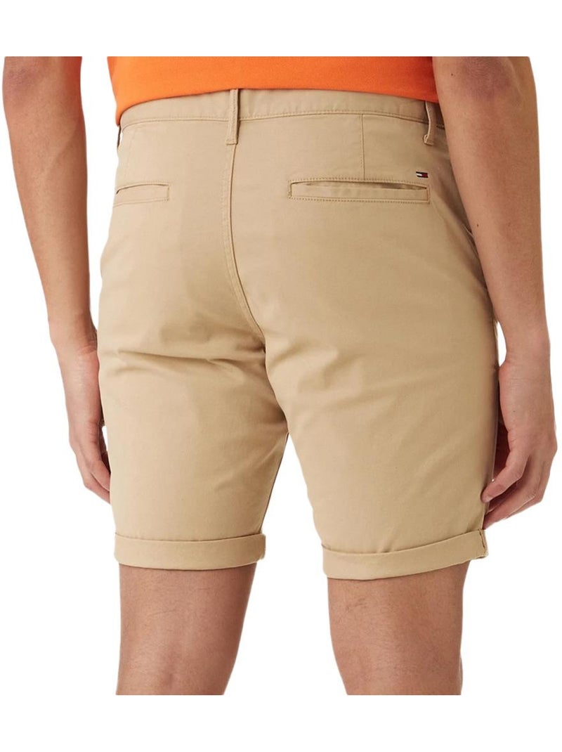 Calções chino bege tommy hilfiger scanton para homem Bege - Kiabi