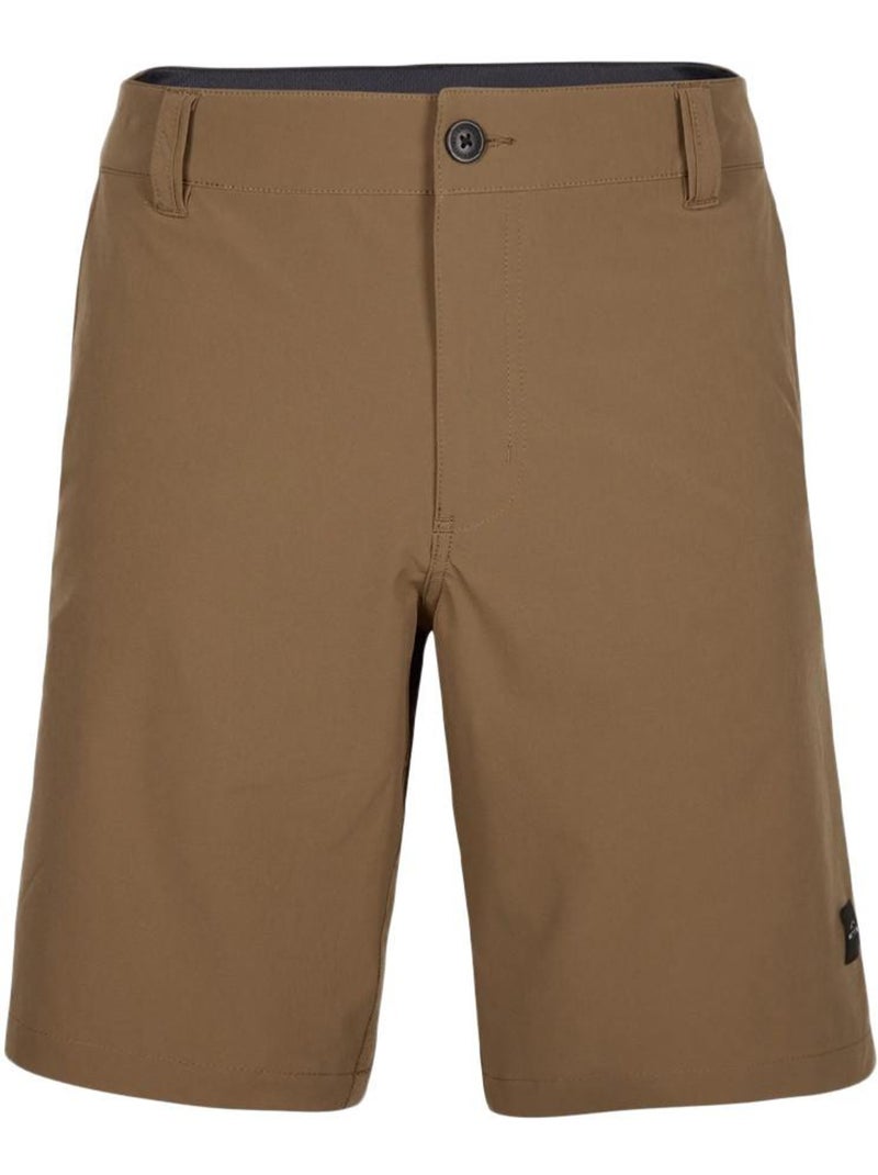 Calções Chino Castanhos O'Neill Hybrid para Homem Castanho-capuccino - Kiabi