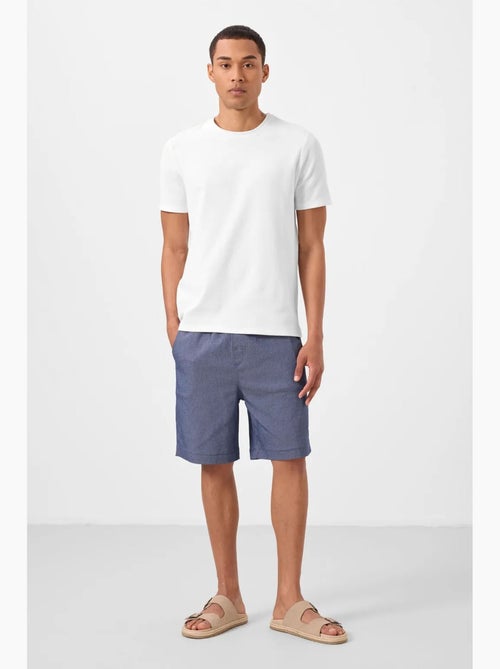 Calções chino de homem de corte regular tommy - Kiabi Calções chino de homem de corte regular tommy - Kiabi
