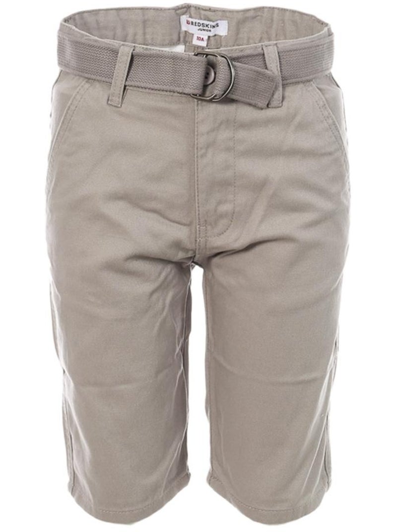 Calções Chino para Rapaz Redskins Cinzentos Cinza-prateado - Kiabi