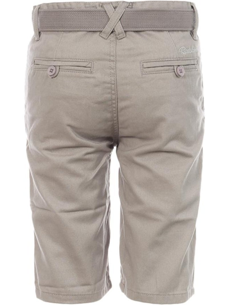 Calções Chino para Rapaz Redskins Cinzentos Cinza-prateado - Kiabi