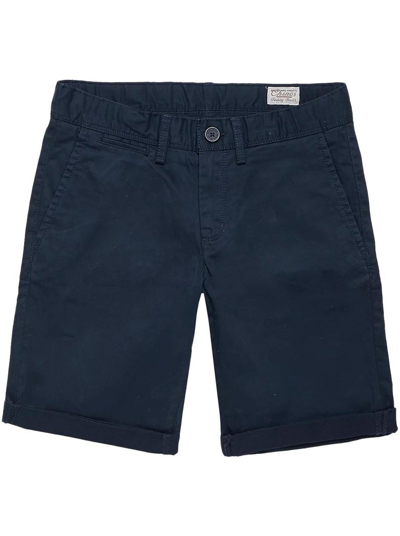Calções Chino para Rapaz Teddy Smith Marine Azul-marinho - Kiabi