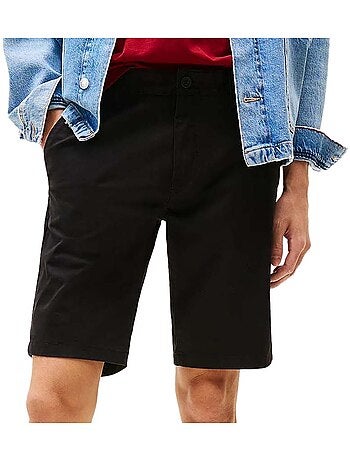 Calções Chino Pretos Tommy Hilfiger Scanton para Homem