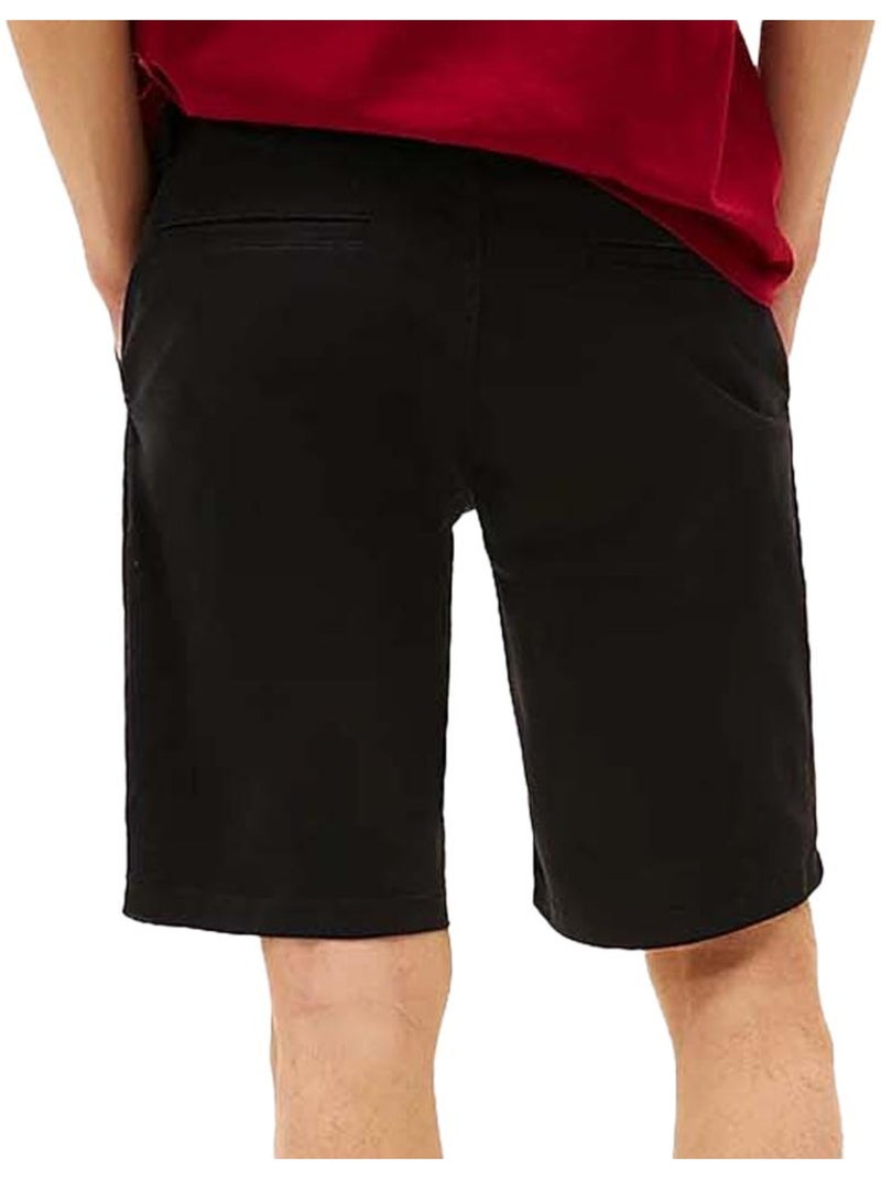 Calções Chino Pretos Tommy Hilfiger Scanton para Homem Preto - Kiabi