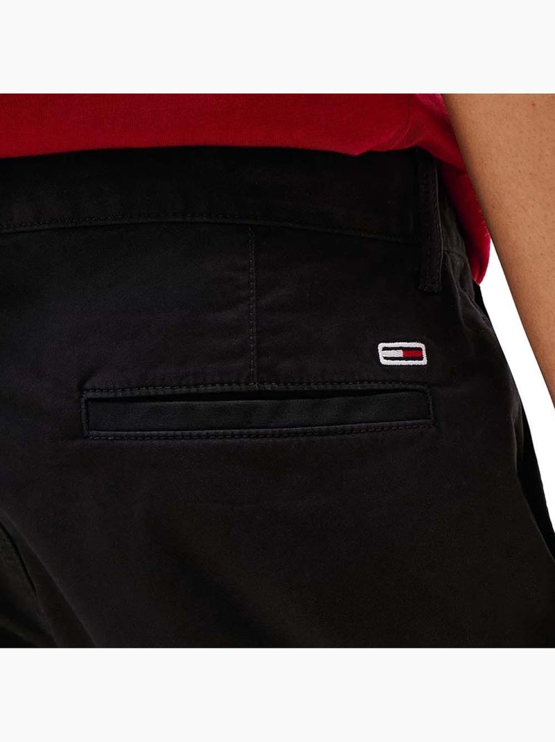 Calções Chino Pretos Tommy Hilfiger Scanton para Homem Preto - Kiabi