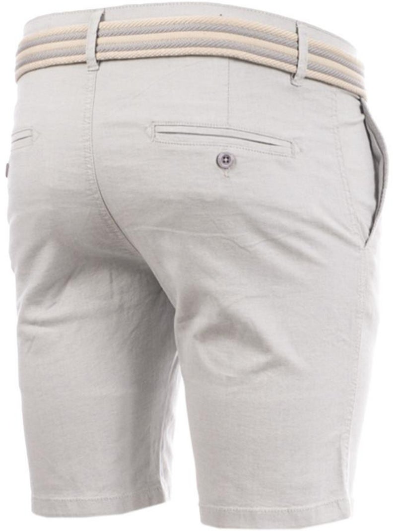 Calções chino teddy smith staton cinzento/azul para homem Azul - Kiabi
