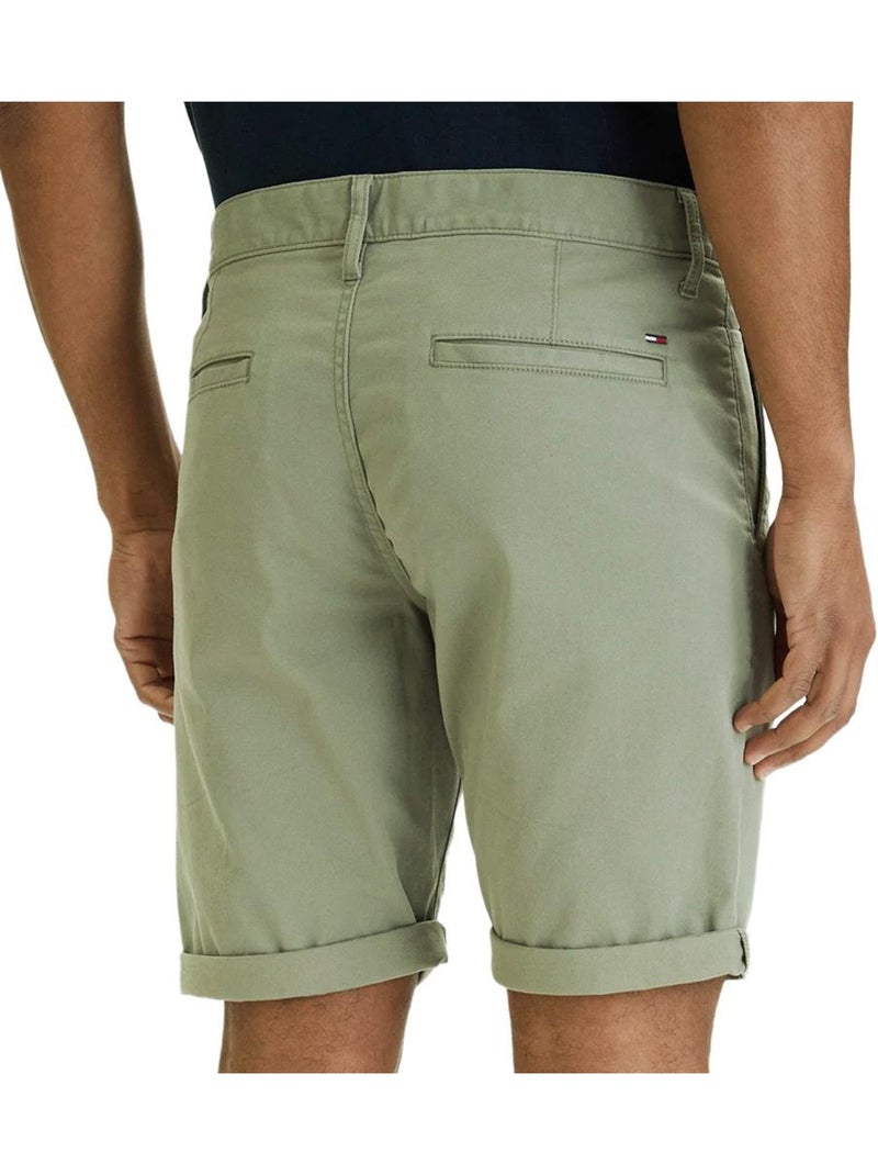 Calções Chino Tommy Hilfiger Scanton para Homem Verde - Kiabi