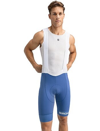 Calções ciclismo com alças para homem