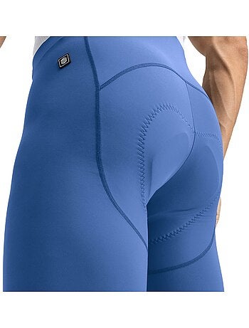 Calções ciclismo com alças para homem