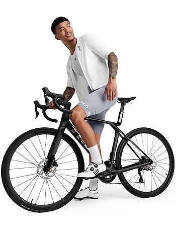 Calções ciclismo com alças para homem