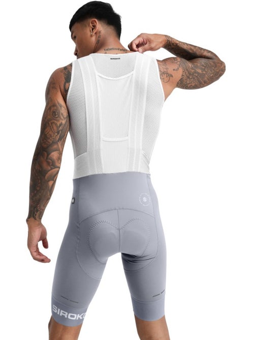 Calções ciclismo com alças para homem - Kiabi
